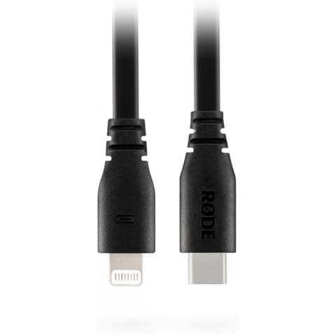 RODE SC19 USB-C - Lightning Transformator Kabel 1.5m schwarz