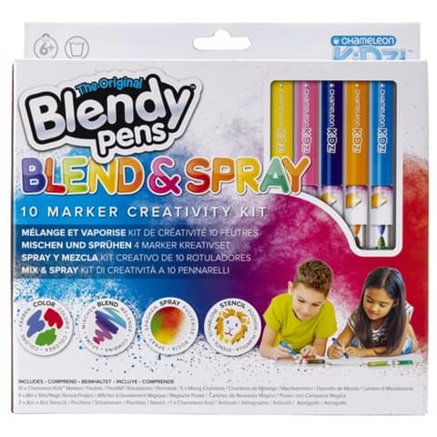 CHAMELEON Kidz Blend & Spray marker set 10buc