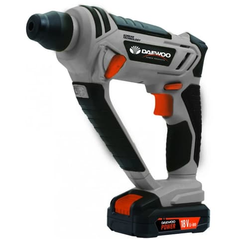 DAEWOO POWER DALRH18-1 Cu acumulator burghiu ciocan- akku și încărcător fără