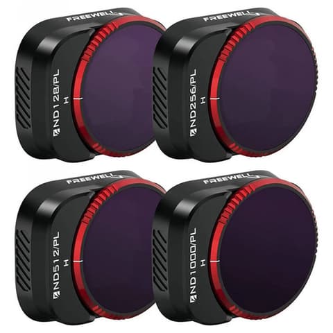 FREEWELL Set of 4 filters for DJI Mini 3 Pro / Mini 3