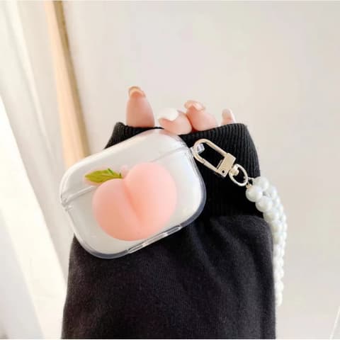 APPLE Airpods Pro silikon case peach