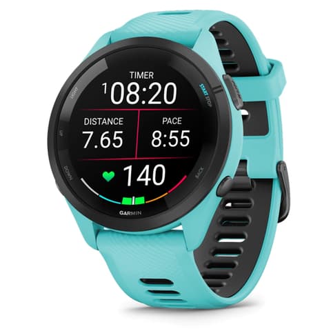 GARMIN Forerunner 265 aqua-fekete