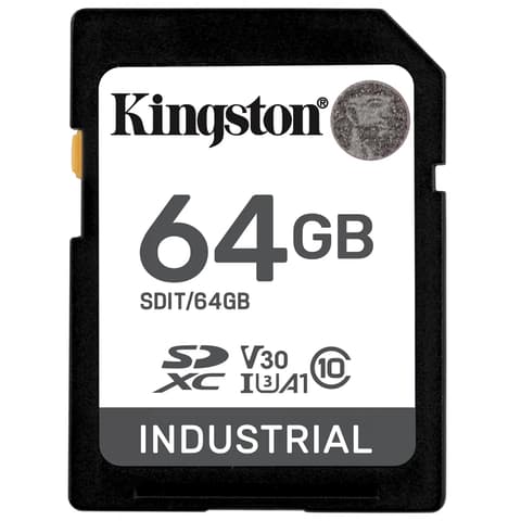 KINGSTON Industrial 64GB SDXC 30 MB/s SDIT/64GB