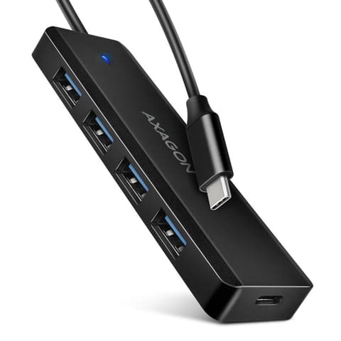 AXAGON HUE-C1C USB-C 5Gbps TRAVEL hub