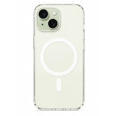 CELLECT magnetic silicon toc iPhone 15 Plus transparent