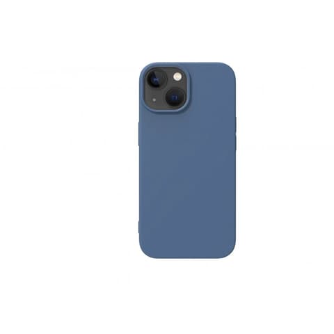 CELLECT Premiu silicon toc iPhone 15 Plus albastru