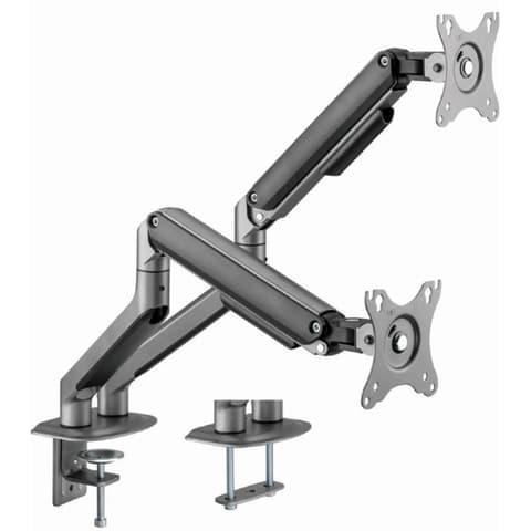 GEMBIRD MA-DA2-05 Monitor Stand dupla auf den Tisch reparierbar 17"-32"