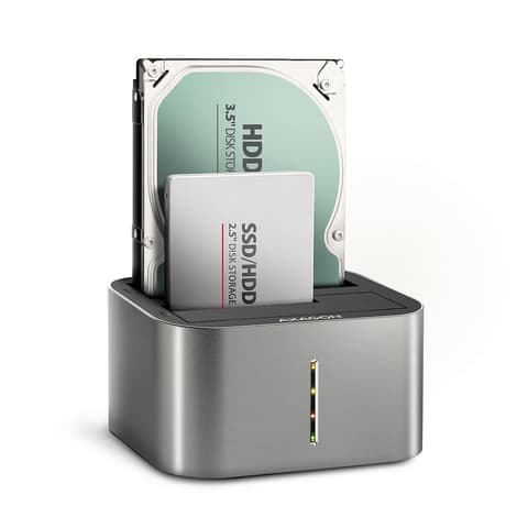 AXAGON ADSA-DC SuperSpeed USB DUAL 2.5"/3.5" HDD/SSD DUAL dock