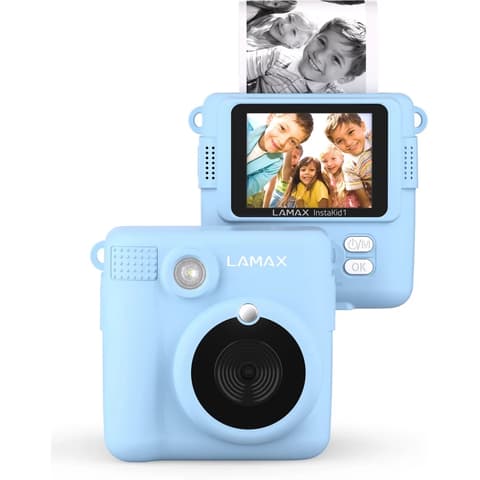 LAMAX InstaKid1 hőpapíros kamera plava
