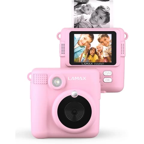 LAMAX InstaKid1 hőpapíros kamera roze