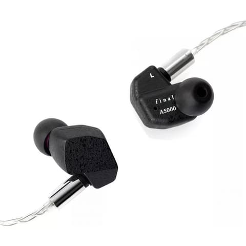 FINAL AUDIO A5000 In-ear monitor slušalice 2-Pin sa kabelom crno