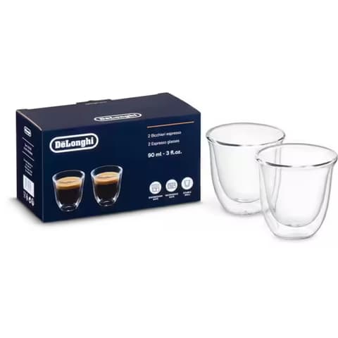 DELONGHI DLSC310 Espressokészlet Čaša staklo 2x90ml