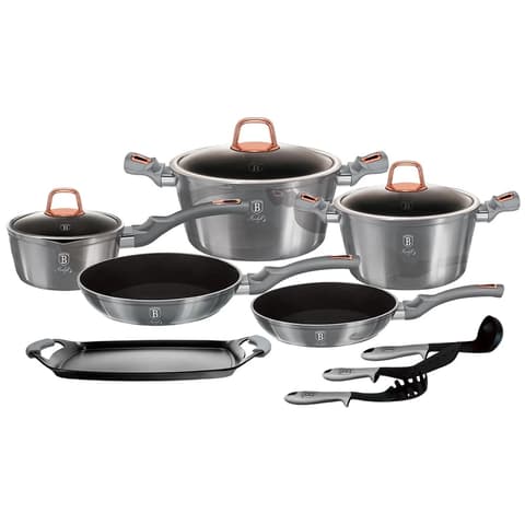 BERLINGER HAUS BH/6021 Moonlight Collection Cooking-set 12+2 parts