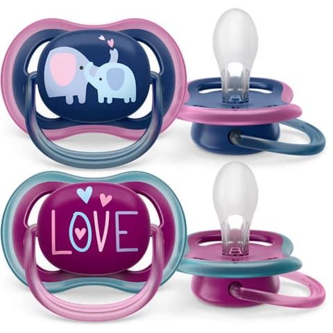 PHILIPS Avent SCF349/22 Ultra Air Schnuller 18hó+ 2pcs