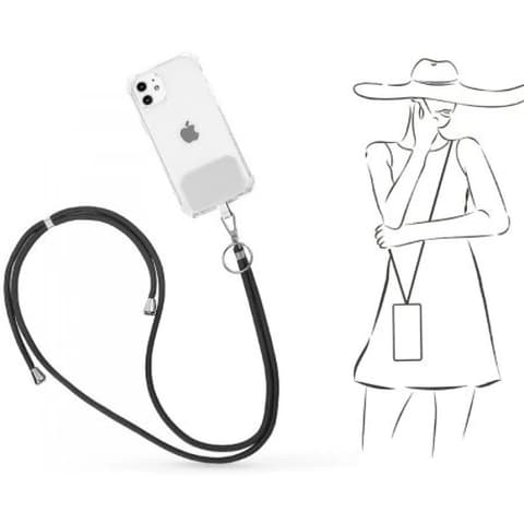 SETTY ST1-1 Univerzalni telefon Case traka za nošenje oko vrata crno