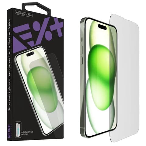 NEXT ONE Tempered Glass screensaver iPhone 15 Plus