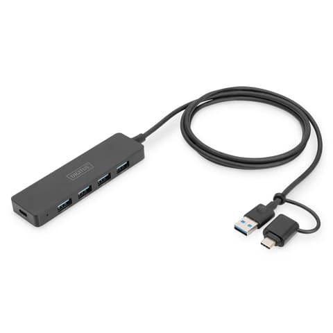 DIGITUS DA-70236 USB 3.0 Hub 4-Port