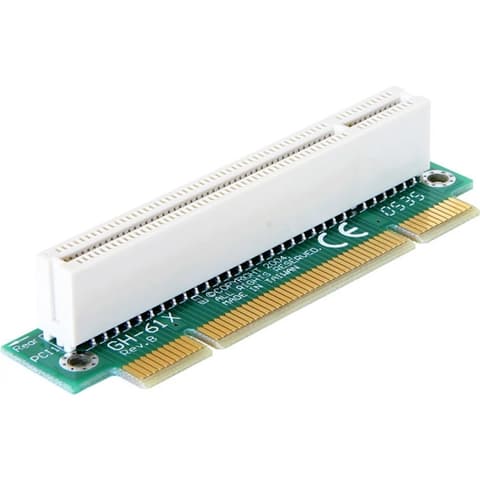 DELOCK Kartica za proširenje PCI - PCI 90°-os okrenut bal pravo punjenje 1U
