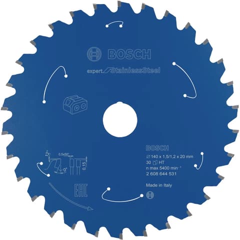 BOSCH Expert kružne pile nerđajući acélhoz Ø 140mm 30Z