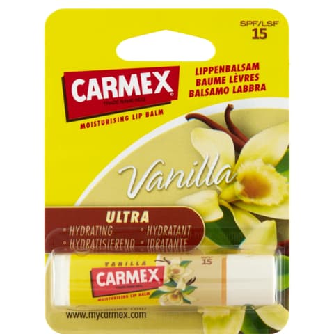 Carmex ajakápoló stift vaníliás 4 g