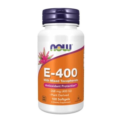 Now e-vitamin 400ne természetes kevert tokoferolokkal lágykapszula 100 db