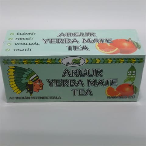 DR FLÓRA Dr.flóra argur yerba mate narancs tea 25x1.7g 43 g