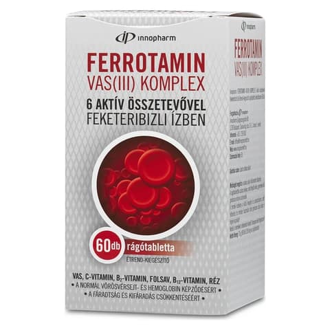 Innopharm ferrotamin rágótabletta 60 db