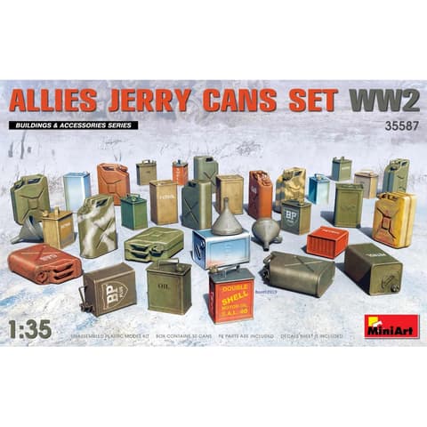 MINIART Allies Jerry Cans Set WW2