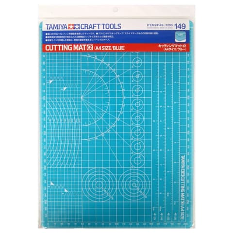 TAMIYA Cutting Mat (A4 Size/Blue)