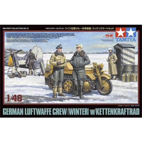 TAMIYA German Luftwaffe Crew (Winter)