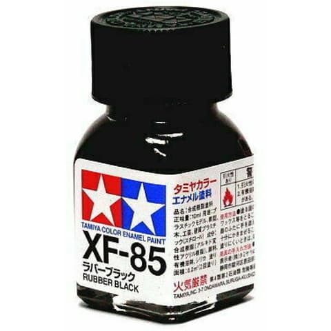 TAMIYA Mini Enamel XF-85 Rubber Black