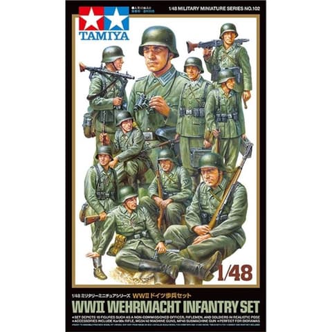 TAMIYA WWII Wehrmacht Infantry Set