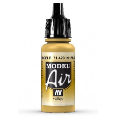 VALLEJO Model Air - Nº17 Earth Yellow