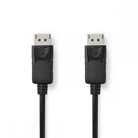 NEDIS DisplayPort 1.2/1.2a Liaison Schwarz 2m CCGL37010BK20