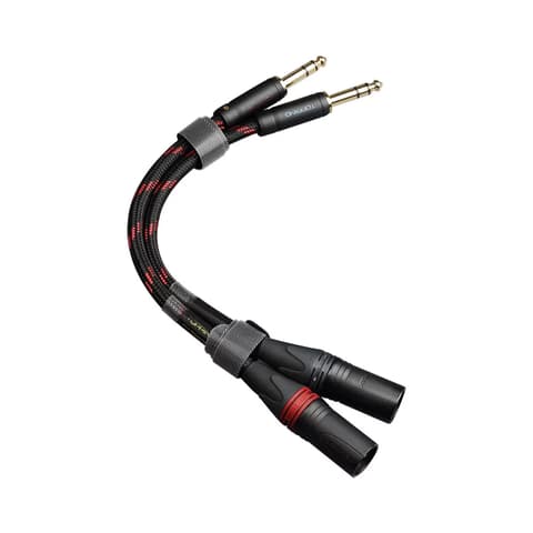 TOPPING Jack XLR Átalakító Fekete 25cm