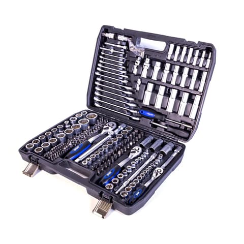 IRIS TOOLS SS-215-014 215 darabos dugókulcs készlet 1/4" 3/8" 1/2"
