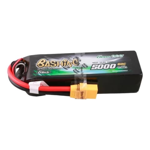 GENS ACE G-Tech Bashing 5000mAh 14.8V 4S1P 60C XT90 LiPo rechargeable battery