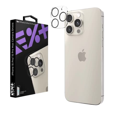 NEXT ONE 3D Lens Glass Kameraschutz iPhone 15 Pro