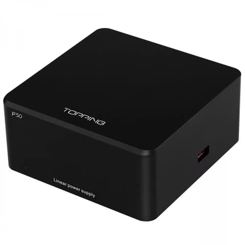 TOPPING P50 Lineáris hálózati tápegység Fekete