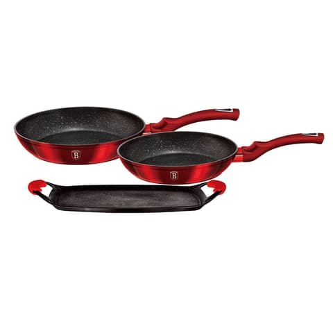 BERLINGER HAUS BH/1668 Metallic Line Burgundy Edition Schwenken grill lap
