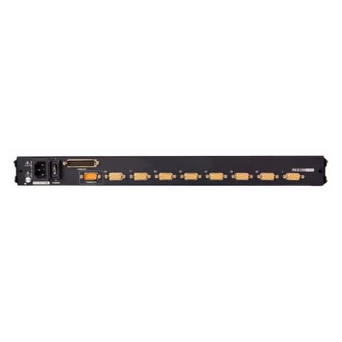 ATEN 8-Port PS/2-USB VGA Single Rail LCD KVM Switch CL5708