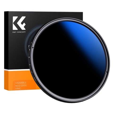 K-F CONCEPT C Series Ultra-thin VARIO ND 2-2000 változtatható szürkeszűrő 52mm