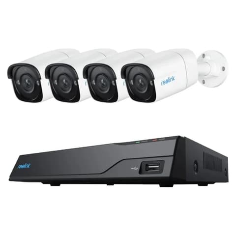 REOLINK NVS8-5MB4 8 csatornás NVR + 4 db 5MP IP kamera