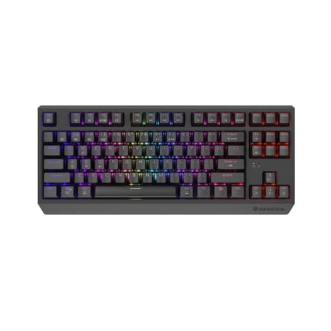 NATEC Genesis Thor 230 TKL Wireless Outemu Silent Lemon RGB US engleski crno