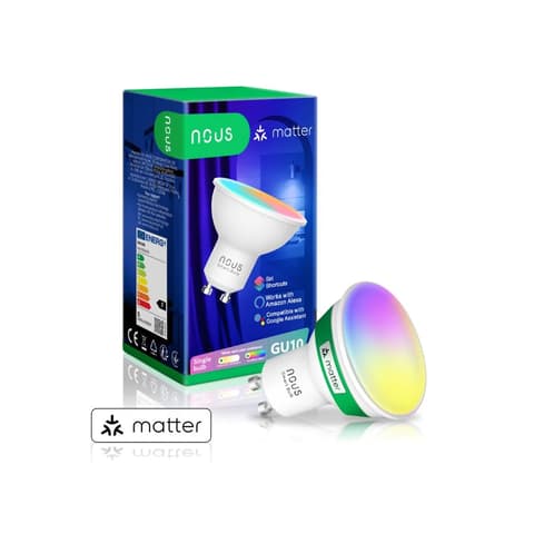 NOUS P8 smart Tuya Wi-Fi RGB Birne GU10