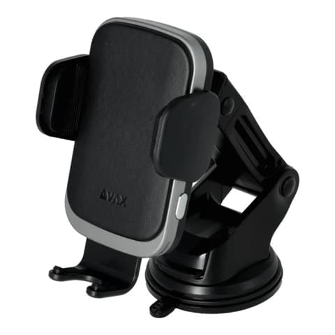 AVAX WH601 Feely+ 15W Žica bez auto punjač ventilaciju rešetka i za vetrobran crno