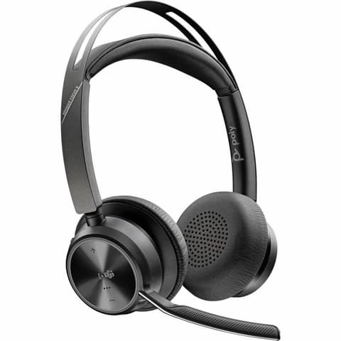 HP Poly Voyager Focus 2 Teams USBC-C Headset + USB-C/A Adapter