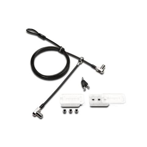 KENSINGTON Universal 3-in-1 Keyed Cable Lock - Twin Lockheads