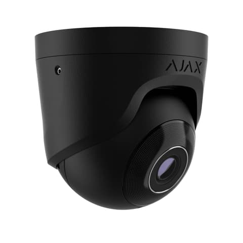 AJAX SYSTEMS TurretCam 8MP turret camera 2.8 mm crno