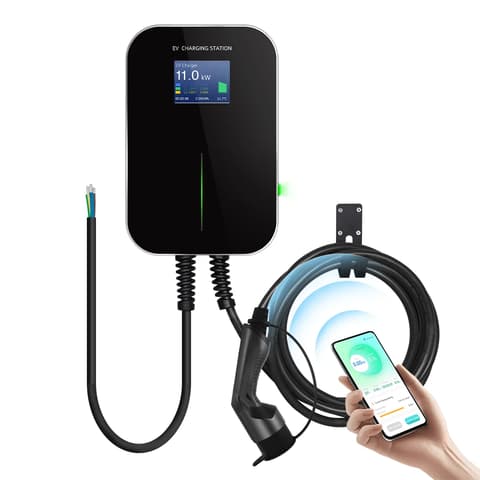 BESEN Type2 Elektromos autó fali töltő kábellel APP vezérléssel 11 kW 16A 3fázis 5m